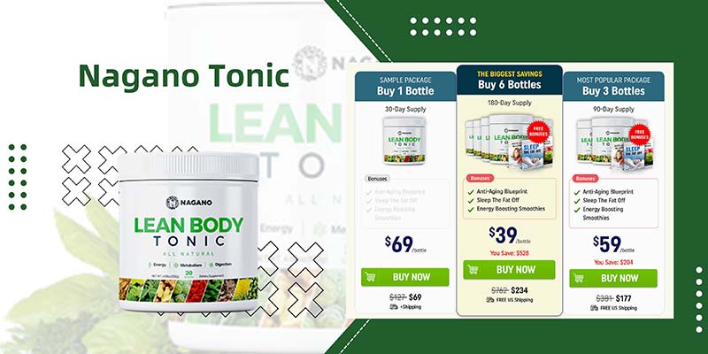 Nagano Lean Body Tonic And Information On Pricing